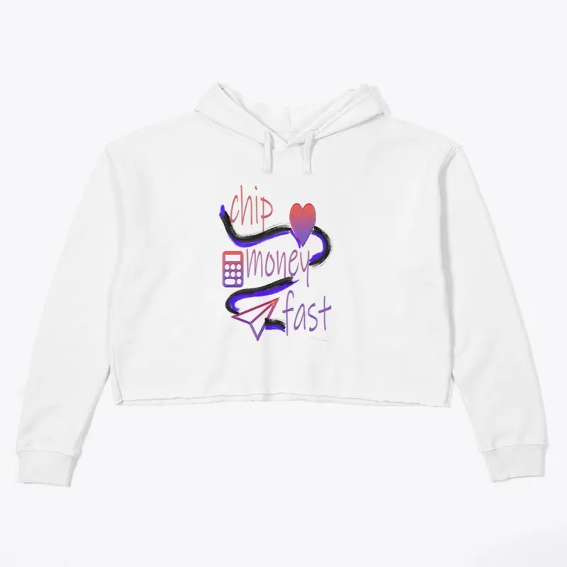 womens chipmoneyfast hoodie